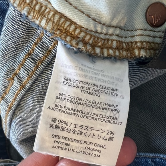 Madewell cutoff denim shorts, size 31 - Picture 7 of 9